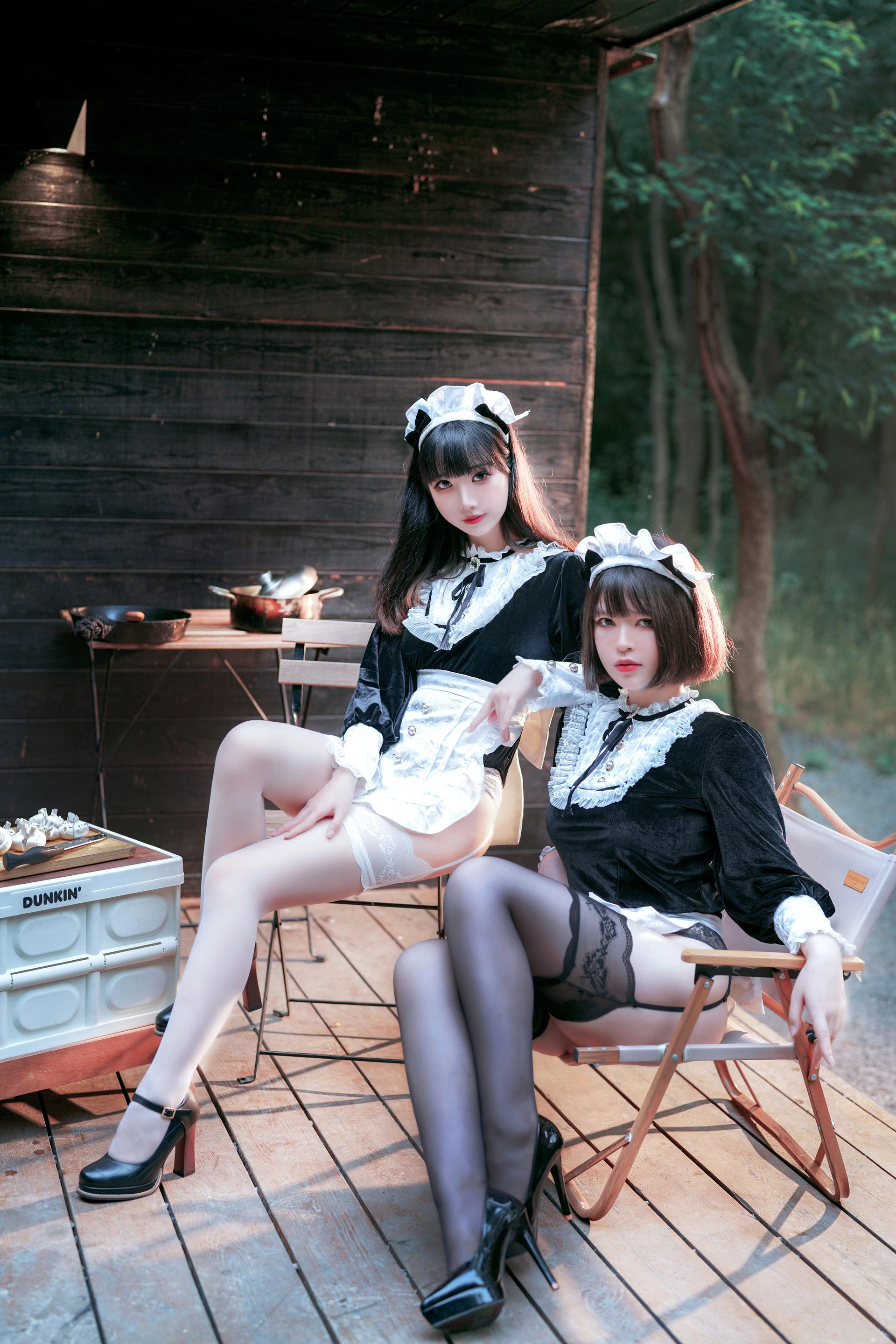 面饼仙儿 – NO.138 女仆姐妹 (半半子) 1